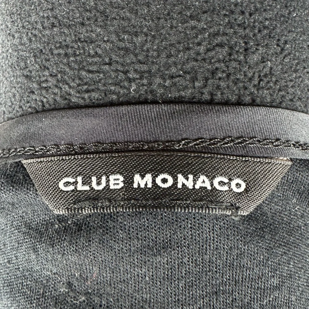 Club Monaco Black Satin Blouse - Picture 5 of 5